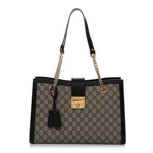 Gucci Gg Supreme Medium Padlock Tote #241372G14B